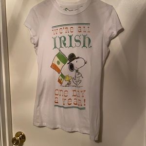Peanuts St. Patrick’s Day T-shirt